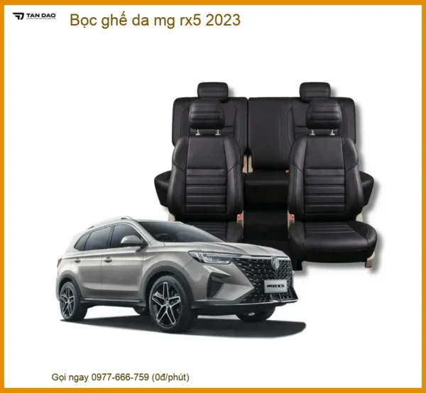 Bọc Ghế Da MG RX5 2023 Cao Cấp - Địa Chỉ Lắp Đặt Uy Tín TPHCM