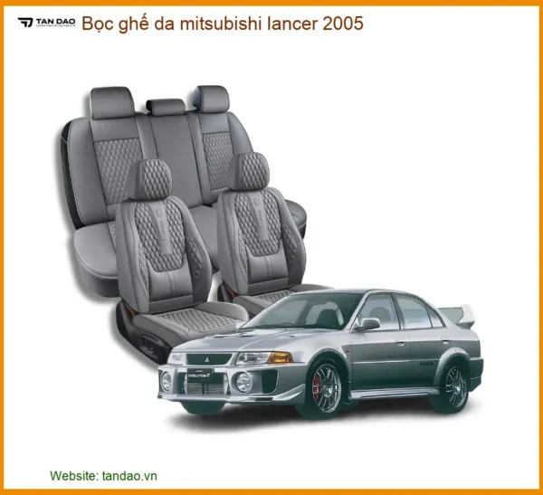 Bọc ghế da Mitsubishi Lancer 2005 - Địa Chỉ Nâng Cấp Chính Hãng TPHCM