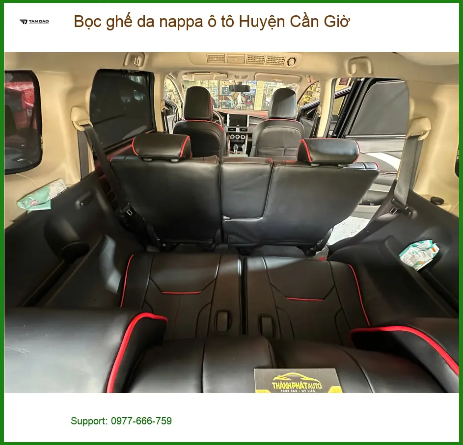 Trung Tâm Bọc Ghế Da ghế da nappa ô tô Huyện Cần Giờ - Giá Tốt TPHCM
