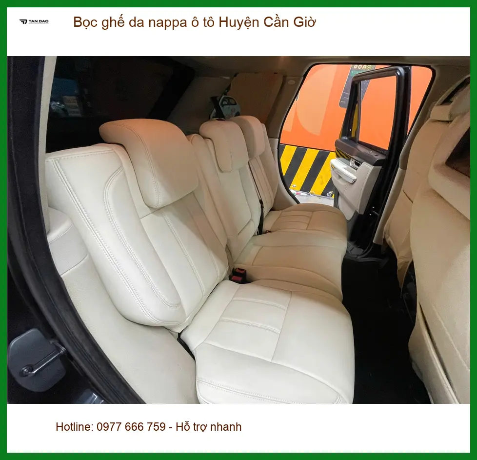 Trung Tâm Bọc Ghế Da ghế da nappa ô tô Huyện Cần Giờ - Giá Tốt TPHCM ảnh thực tế 3