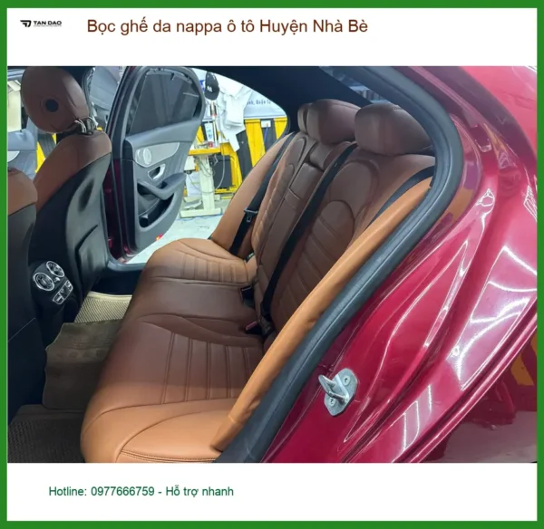 Cửa Hàng Bọc Ghế Da ghế da nappa ô tô Huyện Nhà Bè - Thi Công Chuyên Nghiệp