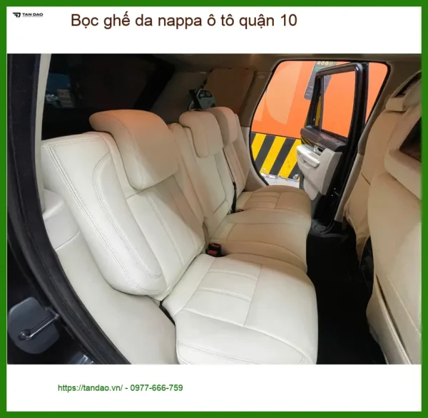 Trung Tâm Bọc Ghế Da ghế da nappa ô tô quận 10 - Thi Công Chuyên Nghiệp