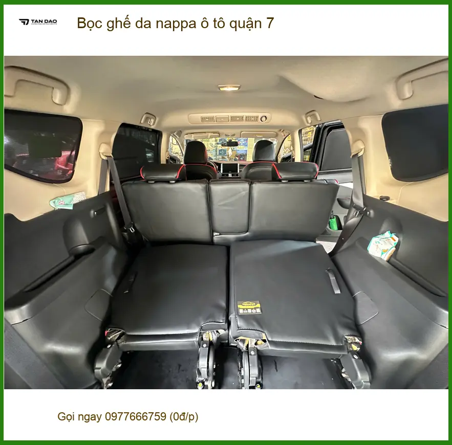 Trung Tâm Bọc Ghế Da ghế da nappa ô tô quận 7 - Thi Công Chuyên Nghiệp