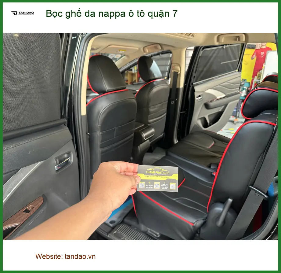 Trung Tâm Bọc Ghế Da ghế da nappa ô tô quận 7 - Thi Công Chuyên Nghiệp ảnh thực tế 3