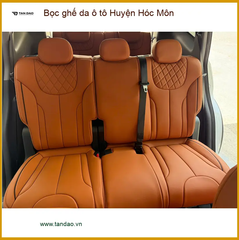 Cửa Hàng May Bọc Ghế Da ghế da ô tô Huyện Hóc Môn - Thi Công Chuyên Nghiệp ảnh thực tế 3