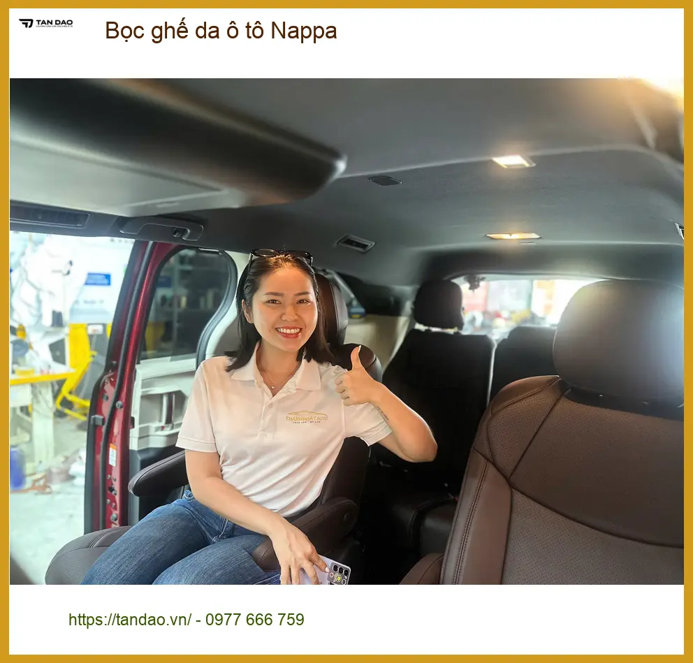 Anh Quốc bọc ghế da Nappa cho Honda HR-V tại Nhà Bè vì ghế cũ bạc màu, xuống cấp ảnh thực tế 2