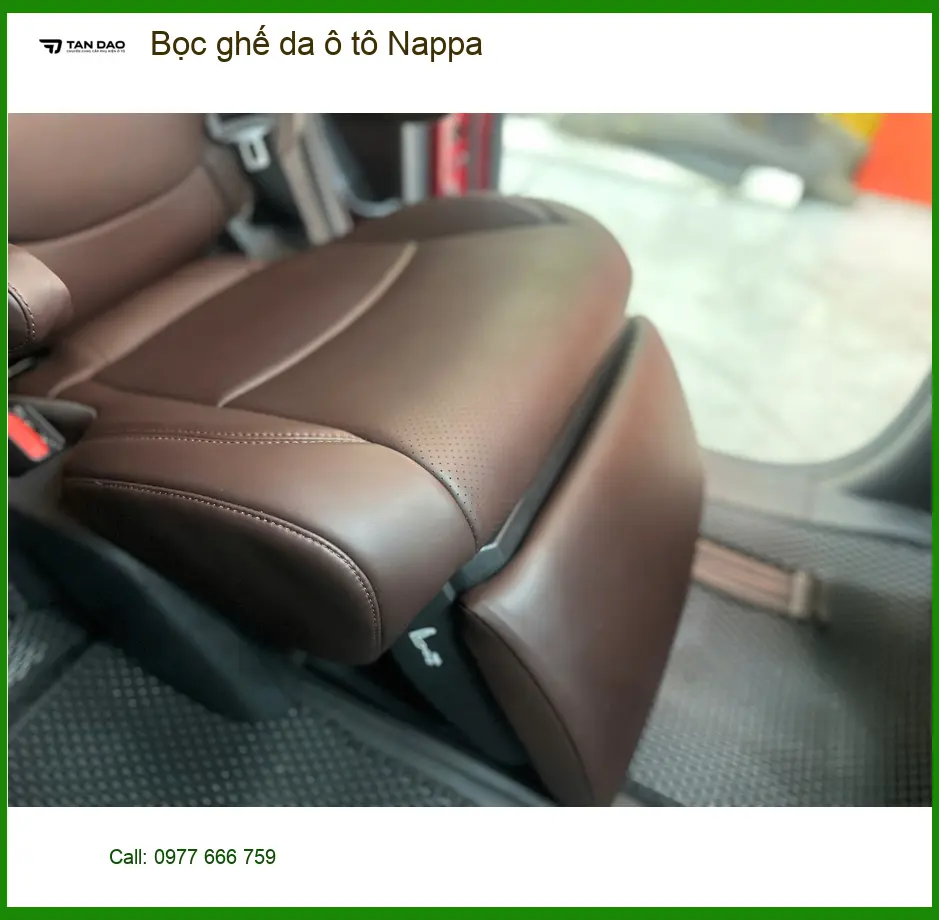 Anh Khôi bọc ghế da Nappa Hyundai Accent Quận Thủ Đức nâng tầm nội thất ảnh thực tế 5