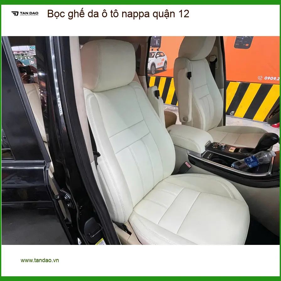 Trung Tâm Bọc Ghế Da ghế da ô tô nappa quận 12 - Giá Tốt TPHCM ảnh thực tế 3