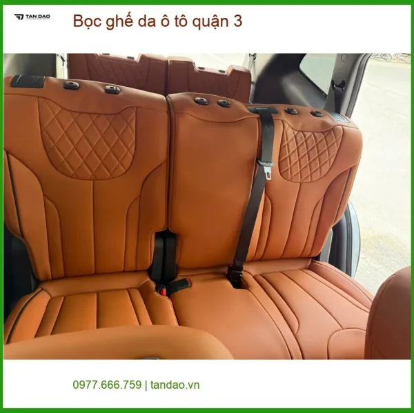 Cửa Hàng Thi Công Bọc Ghế Da ghế da ô tô quận 3 - Thi Công Chuyên Nghiệp