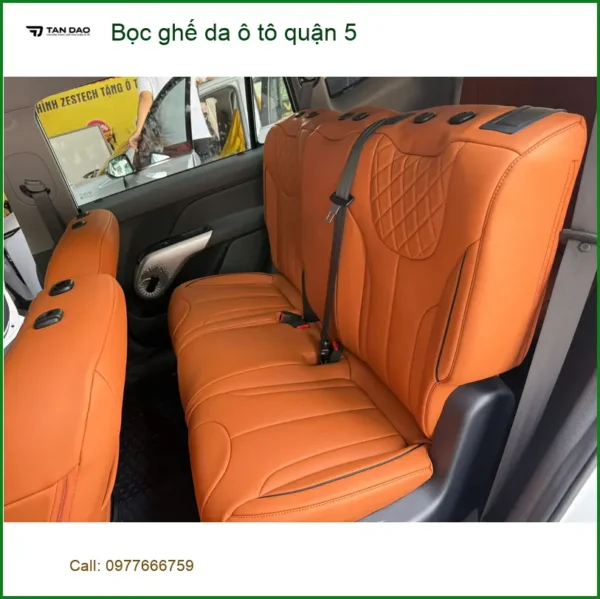 Trung Tâm Bọc Ghế Da Ô Tô Tại Quận 5 - Lắp Đặt Uy Tín TPHCM
