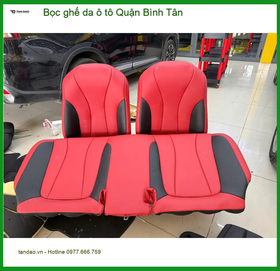 Trung Tâm Thi Công Bọc Ghế Da Ô Tô Tại Quận Bình Tân - Thi Công Chuyên Nghiệp ảnh thực tế 2