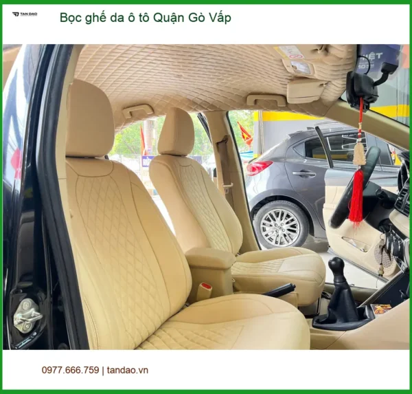 Trung Tâm May Bọc Ghế Da ghế da ô tô Quận Gò Vấp - Thi Công Chuyên Nghiệp