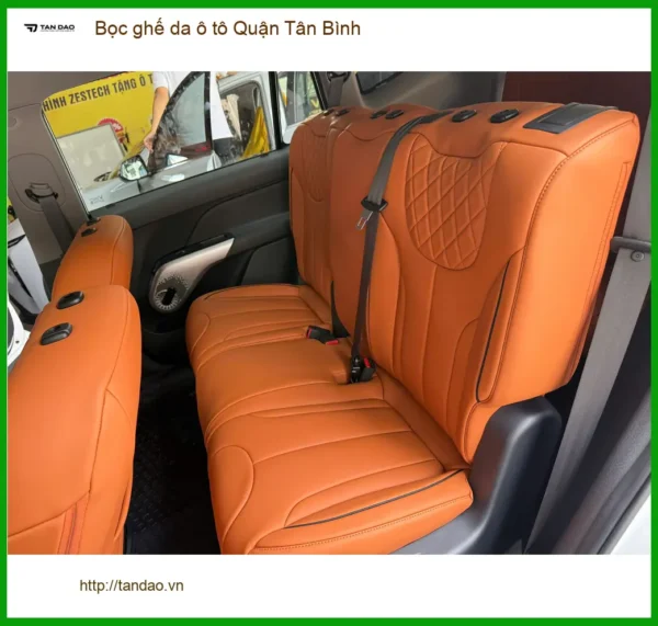 Trung Tâm May Bọc Ghế Da ghế da ô tô Quận Tân Bình - Lắp Đặt Giá Tốt