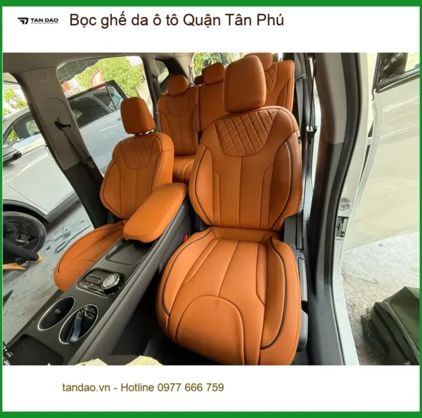 Alternative view of Trung Tâm May Bọc Ghế Da ghế da ô tô Quận Tân Phú - Lắp Đặt Uy Tín TPHCM