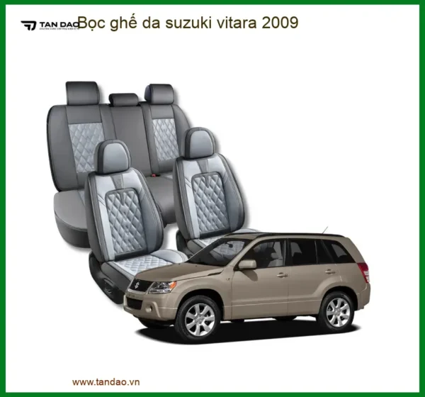Bọc Ghế Da Suzuki Vitara 2009 - Địa Chỉ Thi Công Chính Hãng Giá Tốt TPHCM