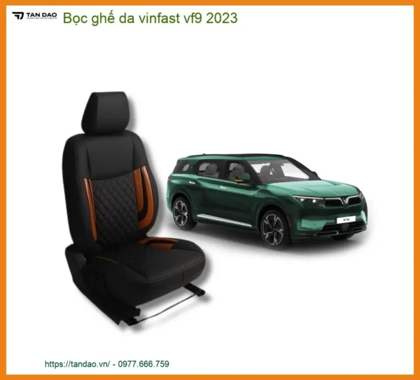 Bọc Ghế Da VinFast VF9 2023 Cao Cấp - Trung Tâm Lắp Đặt Uy Tín TPHCM