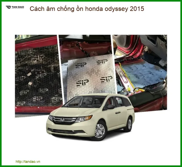 Cách âm chống ồn Honda Odyssey 2015 - Trung Tâm Lắp Đặt Uy Tín TPHCM