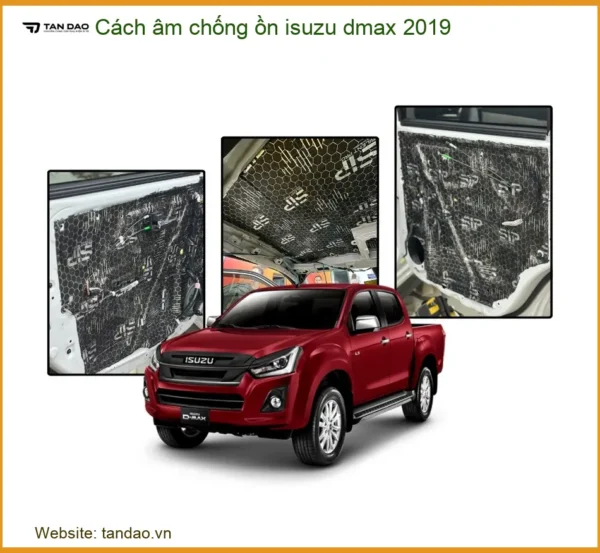 Cách âm chống ồn Isuzu Dmax 2019 - Trung Tâm Lắp Đặt Uy Tín TPHCM