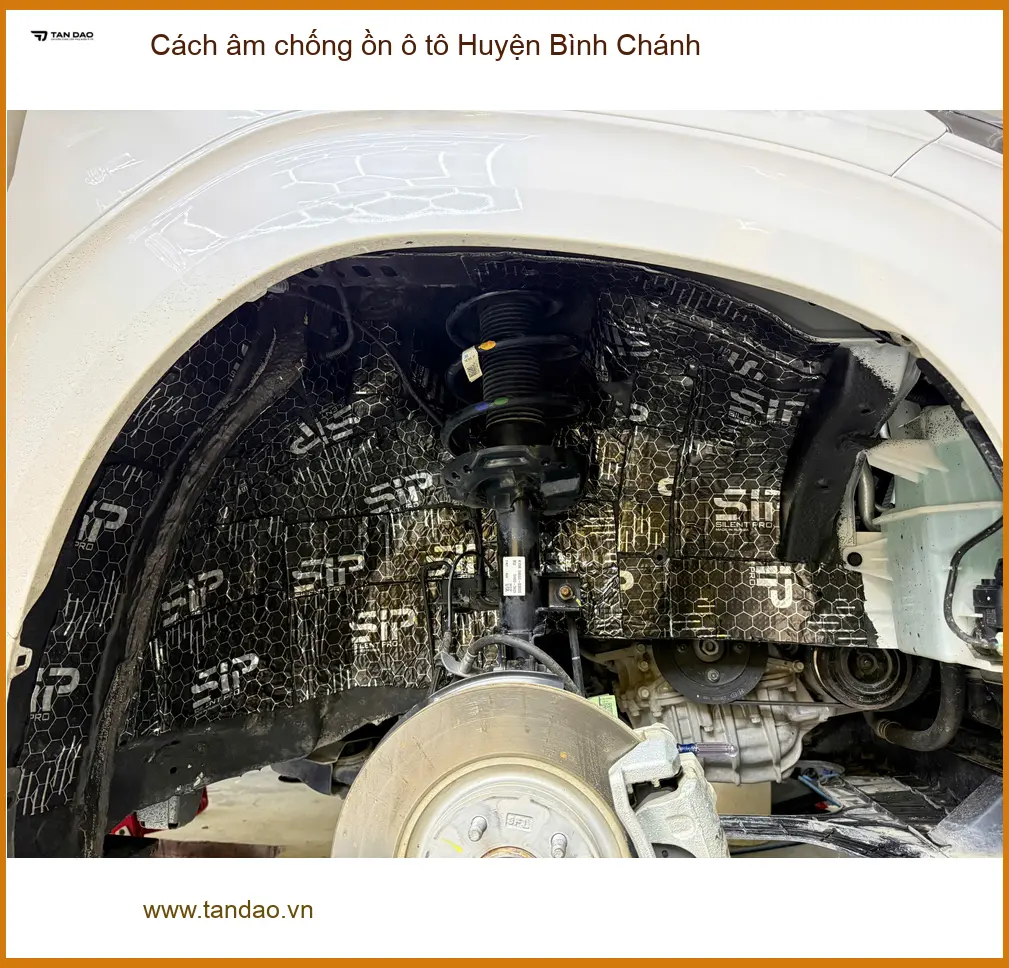 Dịch Vụ Thi Công Cách Âm Chống Ồn Ô Tô Tại Huyện Bình Chánh - Giá Tốt TPHCM ảnh thực tế 2