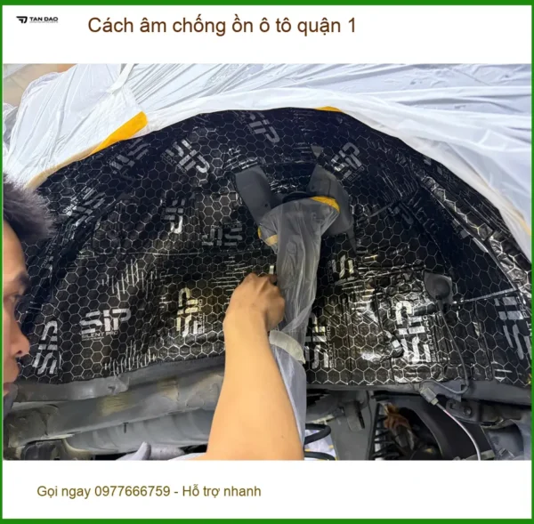Dịch Vụ Thi Công Cách Âm Chống Ồn Ô Tô Tại Quận 1 - Thi Công Chuyên Nghiệp