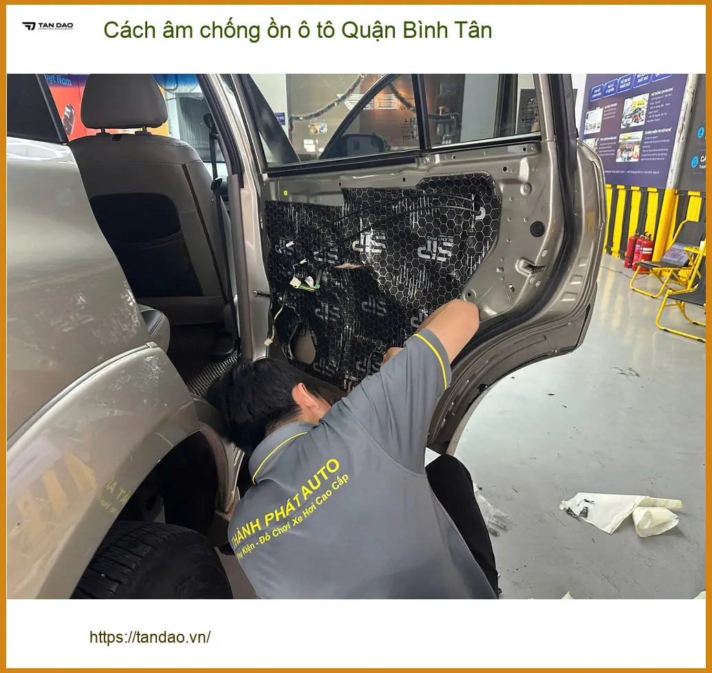 Dịch Vụ Thi Công Cách Âm Chống Ồn Ô Tô Tại Quận Bình Tân - Giá Tốt TPHCM - Ảnh 2