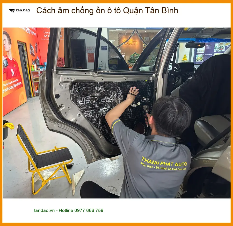 Dịch Vụ Thi Công Cách Âm Chống Ồn Ô Tô Quận Tân Bình - Thi Công Chuyên Nghiệp