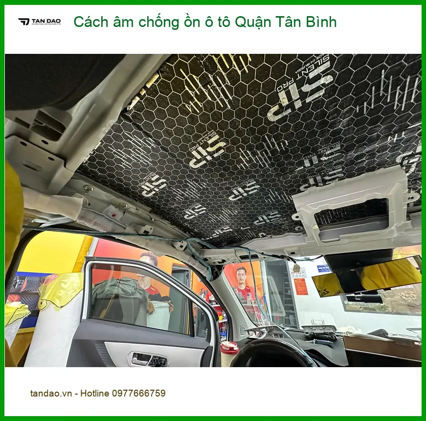 Dịch Vụ Thi Công Cách Âm Chống Ồn Ô Tô Quận Tân Bình - Thi Công Chuyên Nghiệp ảnh thực tế 3