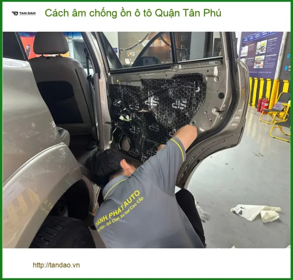 Alternative view of Dịch Vụ Thi Công Cách Âm Chống Ồn Ô Tô Quận Tân Phú - Thi Công Chuyên Nghiệp