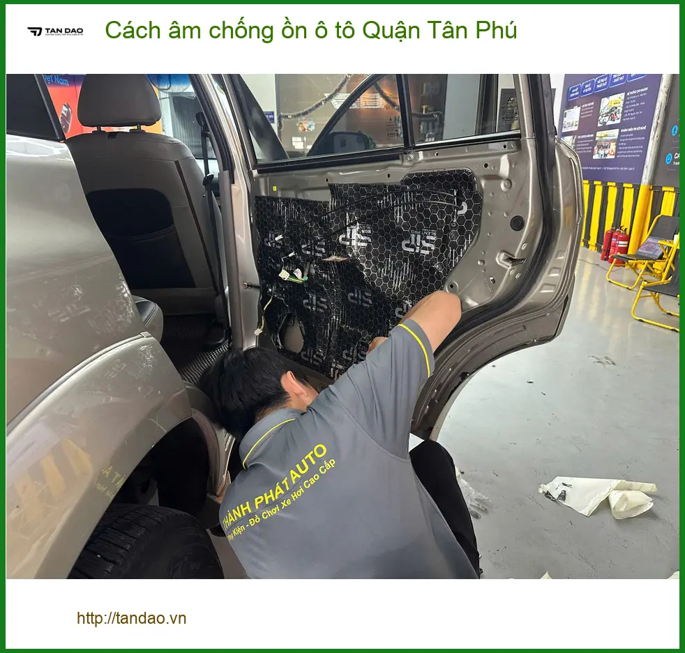 Dịch Vụ Thi Công Cách Âm Chống Ồn Ô Tô Quận Tân Phú - Thi Công Chuyên Nghiệp ảnh thực tế 2