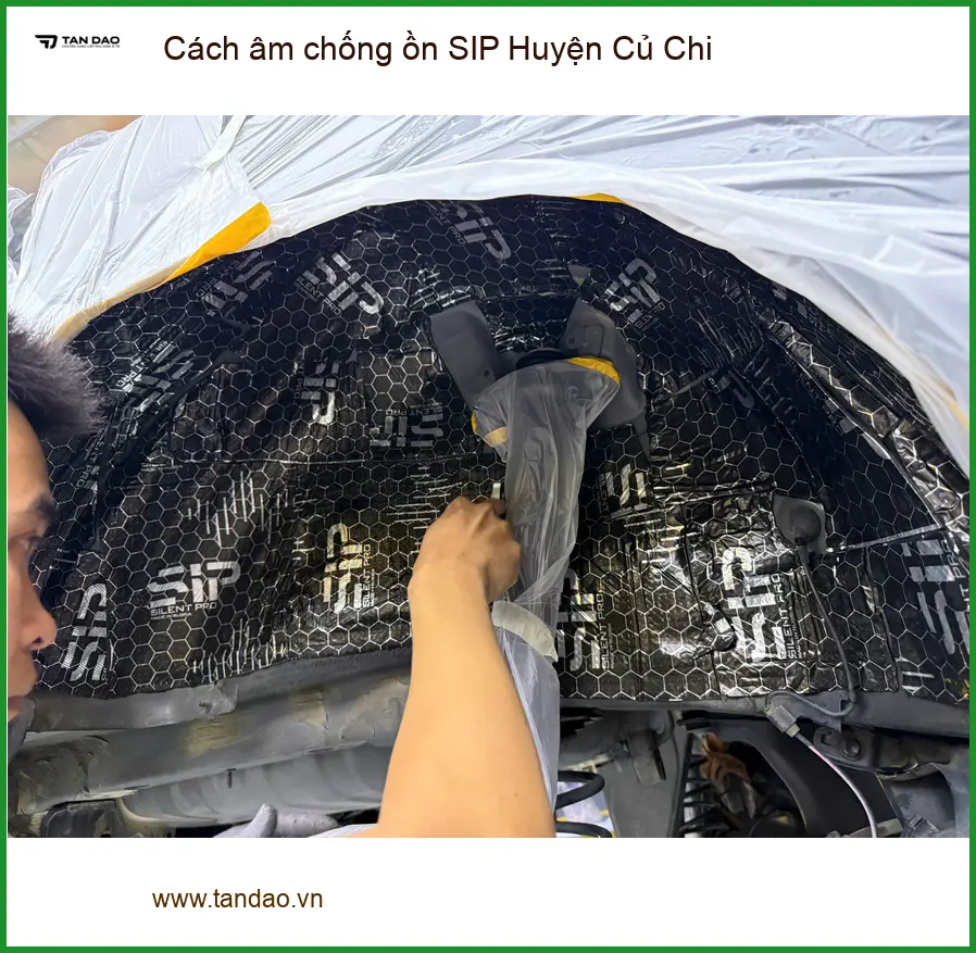 Dịch Vụ Thi Công Cách Âm Chống Ồn Ô Tô SIP Huyện Củ Chi - Giá Tốt TPHCM ảnh thực tế 2