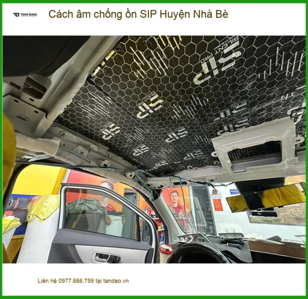 Dịch Vụ Thi Công Cách Âm Chống Ồn Ô Tô SIP Huyện Nhà Bè - Giá Tốt TPHCM