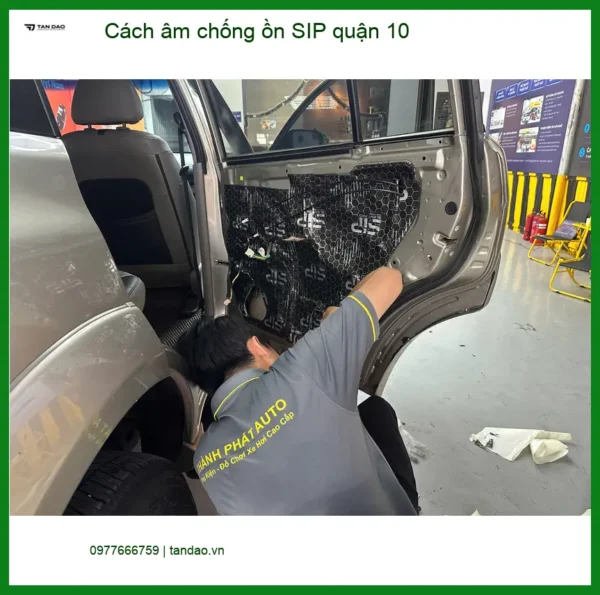 Alternative view of Nơi Gắn Cách Âm Chống Ồn Ô Tô âm chống ồn SIP quận 10 - Giá Tốt TPHCM