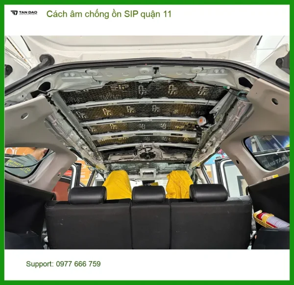 Nơi Lắp Cách Âm Chống Ồn Ô Tô âm chống ồn SIP quận 11 - Giá Tốt TPHCM