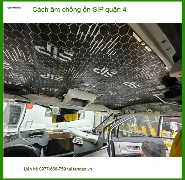 Alternative view of Nơi Lắp Cách Âm Chống Ồn Ô Tô âm chống ồn SIP quận 4 - Giá Tốt TPHCM