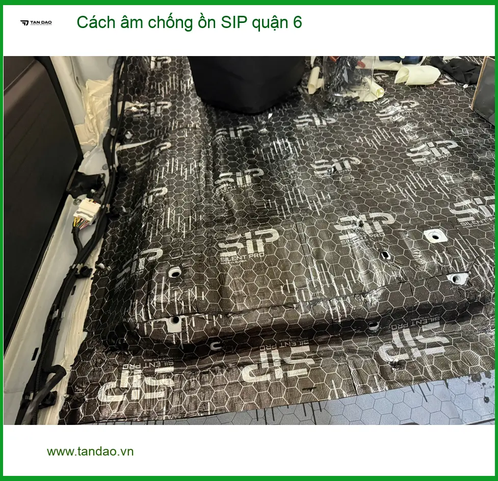 Dịch Vụ Thi Công Cách Âm Chống Ồn Ô Tô SIP quận 6 - Thi Công Chuyên Nghiệp - Ảnh 2