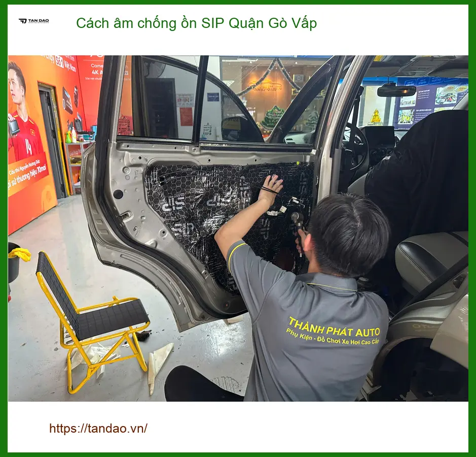 Nơi Thi Công Cách Âm Chống Ồn Ô Tô âm chống ồn SIP Quận Gò Vấp - Giá Tốt TPHCM ảnh thực tế 2