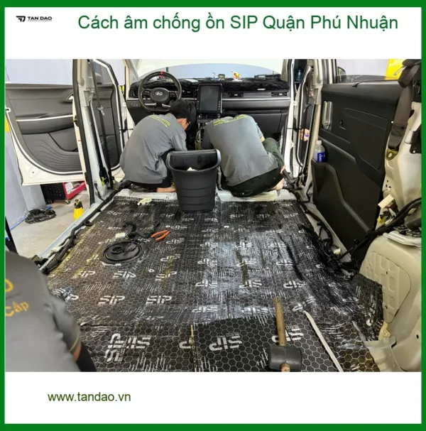 Dịch Vụ Thi Công Cách Âm Chống Ồn Ô Tô SIP Quận Phú Nhuận - Giá Tốt TPHCM