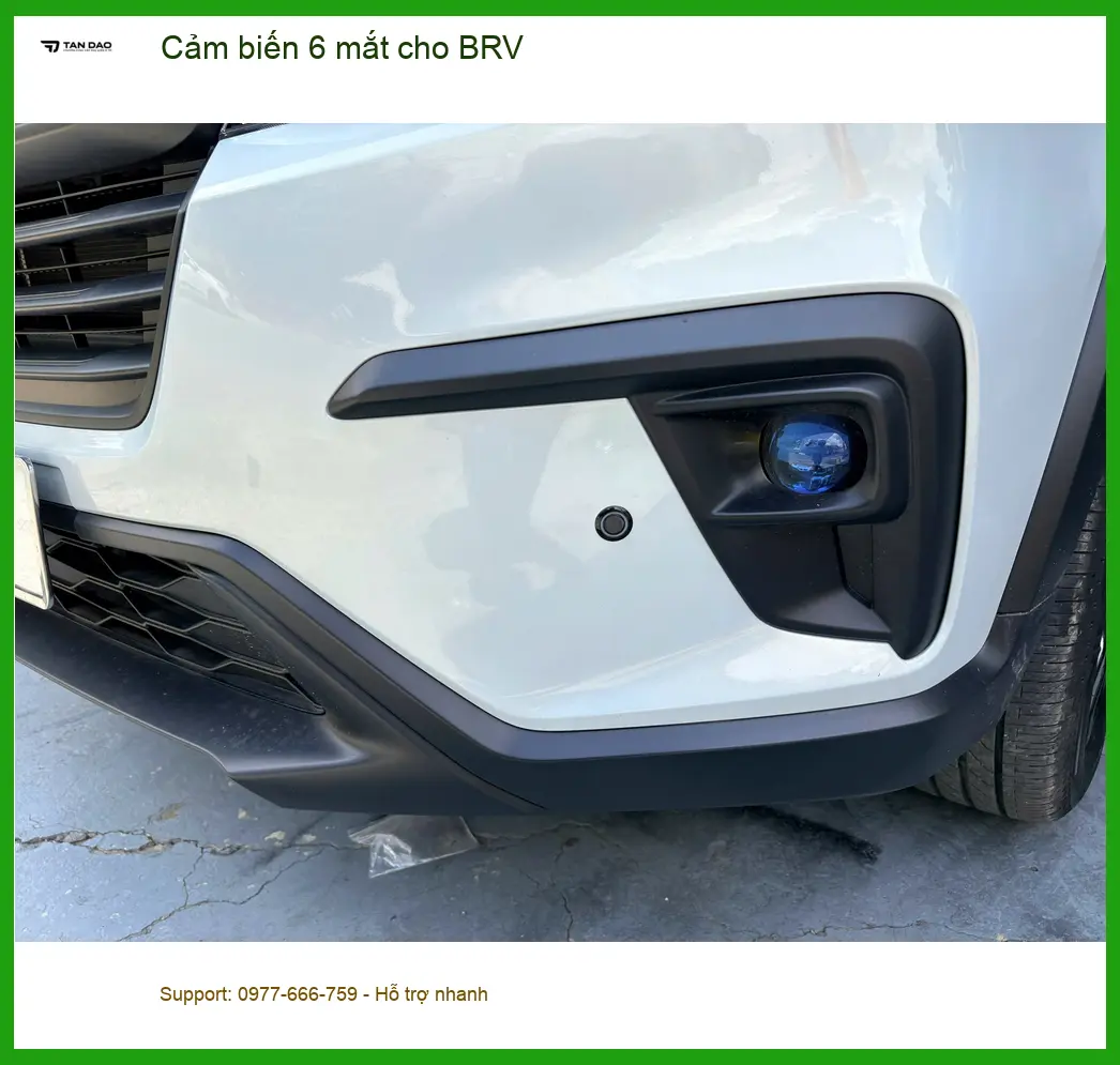 Anh Khang lắp cảm biến 6 mắt cho BRV để đỗ xe an toàn hơn tại Quận 10 ảnh thực tế 3