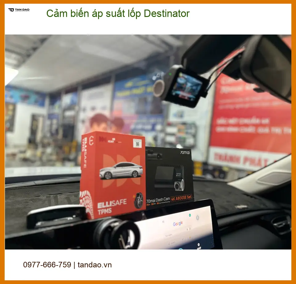 Bác Sâm lắp Cảm biến áp suất lốp Destinator cho Mazda 3 tại Gò Vấp ảnh thực tế 3