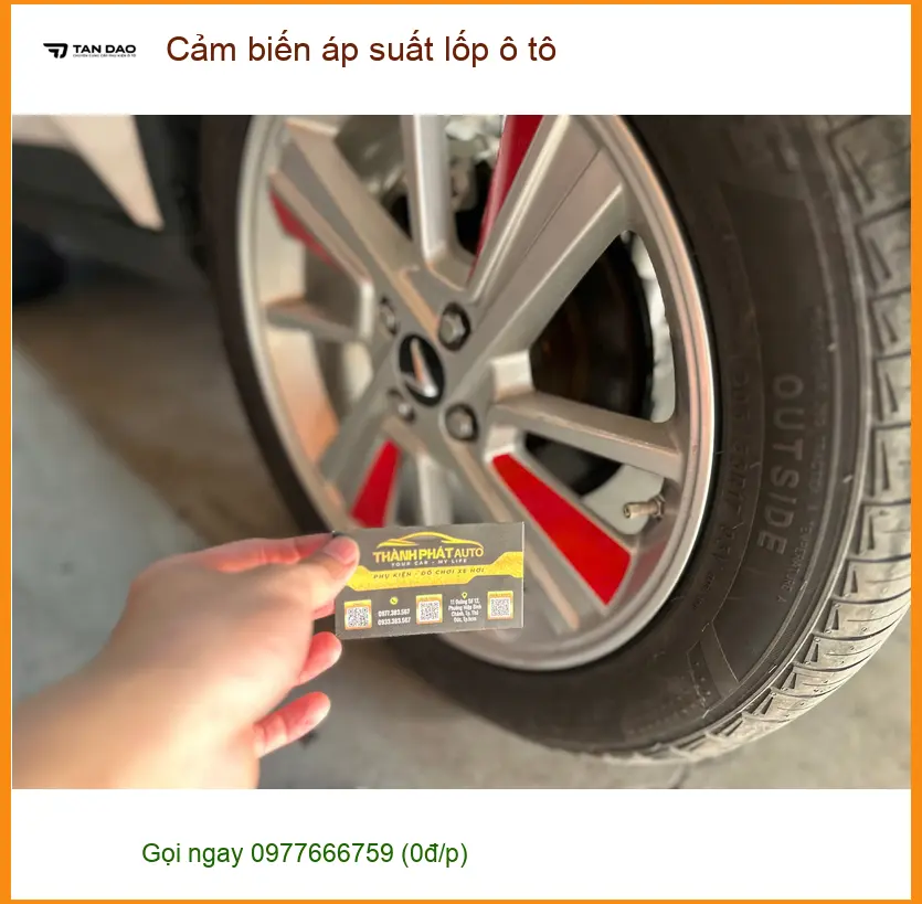 Anh Quang lắp cảm biến áp suất lốp ô tô Hyundai Accent tại Quận 12