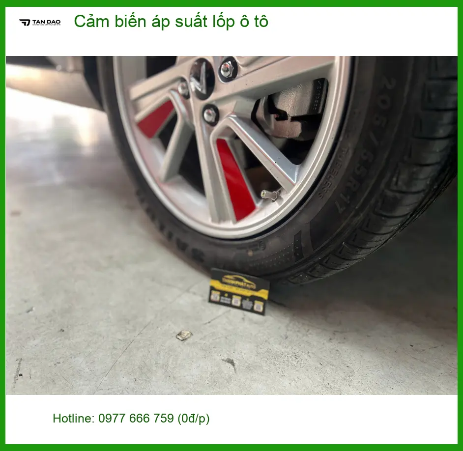 Anh Quang lắp cảm biến áp suất lốp ô tô Hyundai Accent tại Quận 12 ảnh thực tế 5