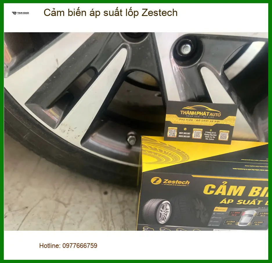 Anh Cường lắp cảm biến áp suất lốp Zestech cho Hyundai Creta tại Quận 3 ảnh thực tế 2
