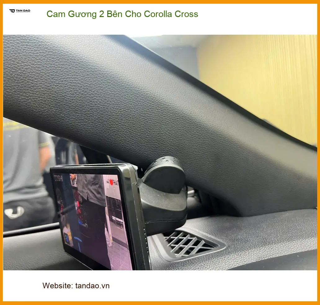Anh Tùng lắp Cam Gương 2 Bên Cho Corolla Cross tại Quận 1 ảnh thực tế 2
