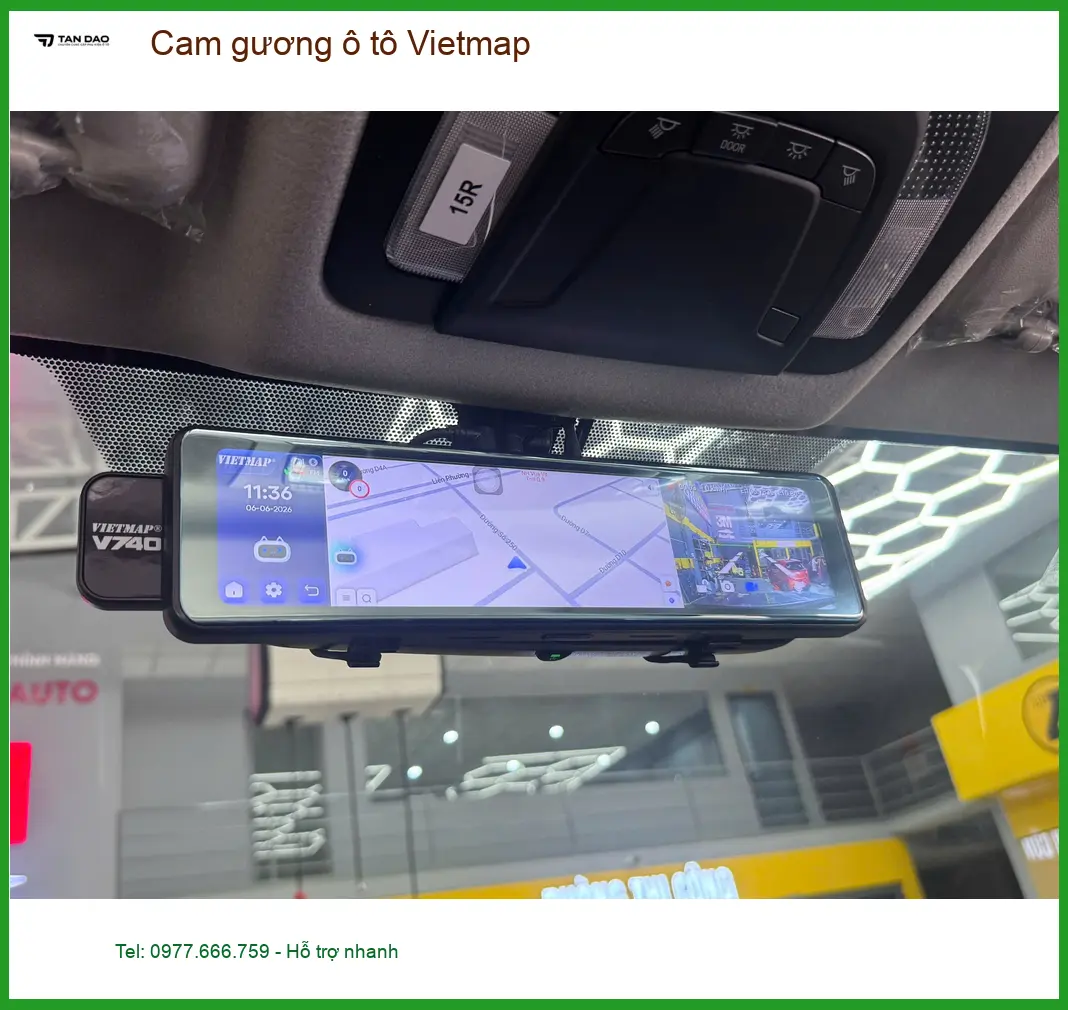 Chị Thư lắp Cam gương ô tô Vietmap cho Mazda CX-5 tại Quận Thủ Đức. ảnh thực tế 5