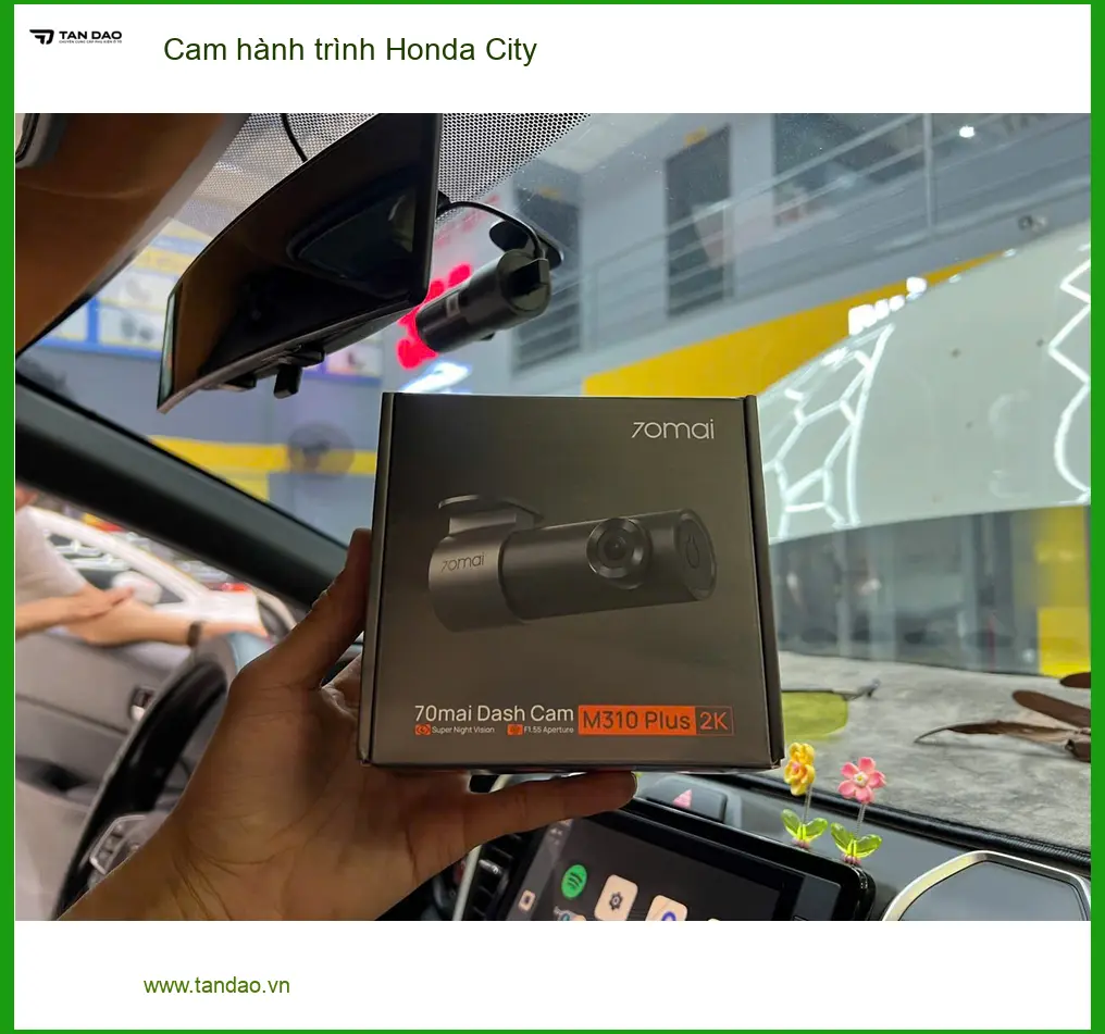 Anh Tùng lắp cam hành trình Honda City sau va chạm giao thông nhỏ tại Quận Gò Vấp ảnh thực tế 2