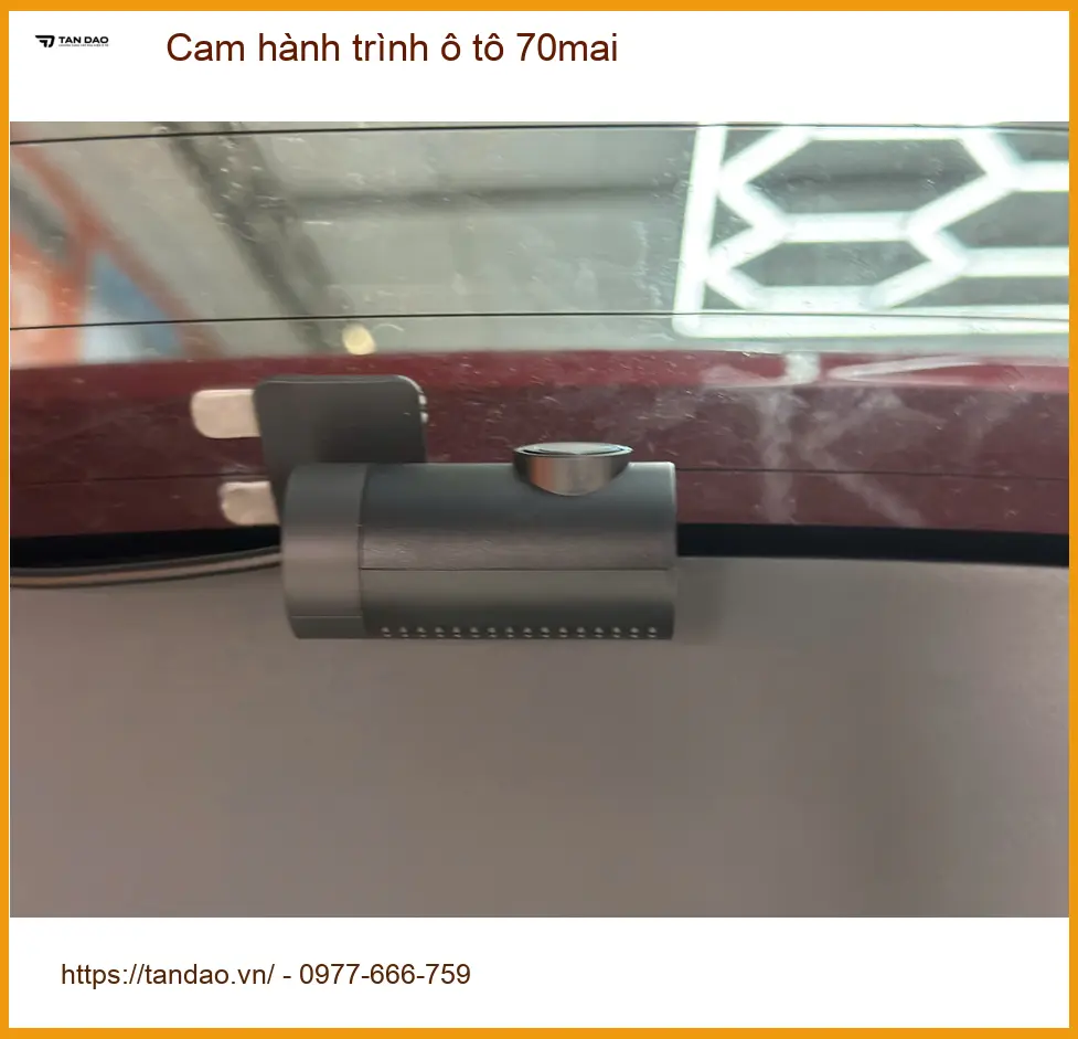 Anh Dũng lắp Cam hành trình 70mai cho Kia Sonet ở Quận 9 an toàn hơn ảnh thực tế 3