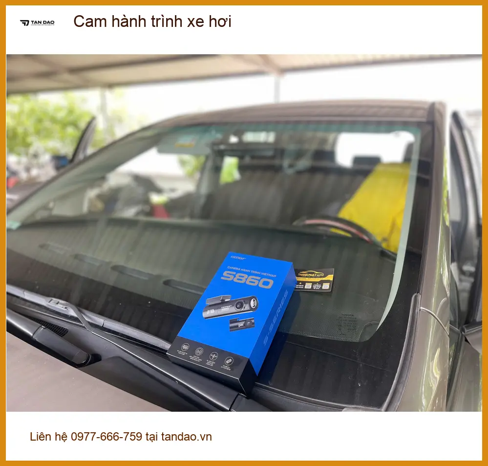 Anh Phước lắp cam hành trình xe hơi cho Mitsubishi Outlander tại Quận 2 để bảo vệ xe ảnh thực tế 2