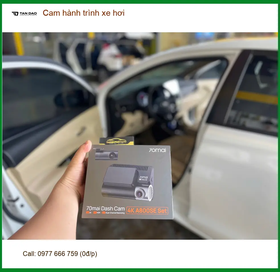 Anh Quân lắp Cam hành trình cho Kia Sorento tại Quận Thủ Đức an tâm di chuyển ảnh thực tế 2
