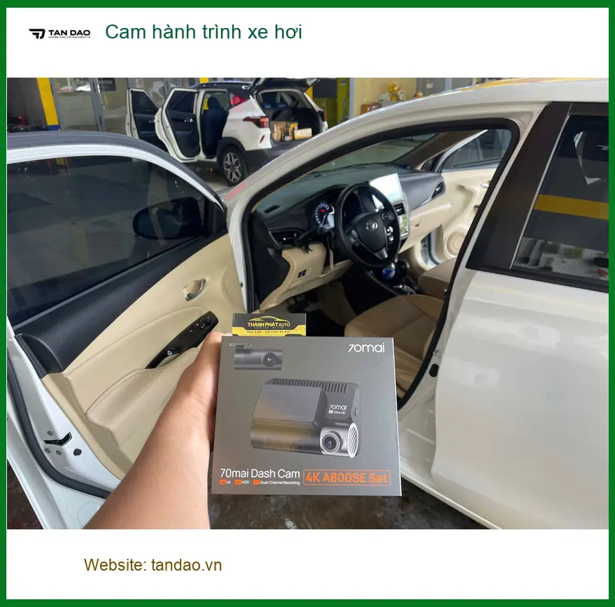 Anh Quân lắp Cam hành trình cho Kia Sorento tại Quận Thủ Đức an tâm di chuyển ảnh thực tế 3