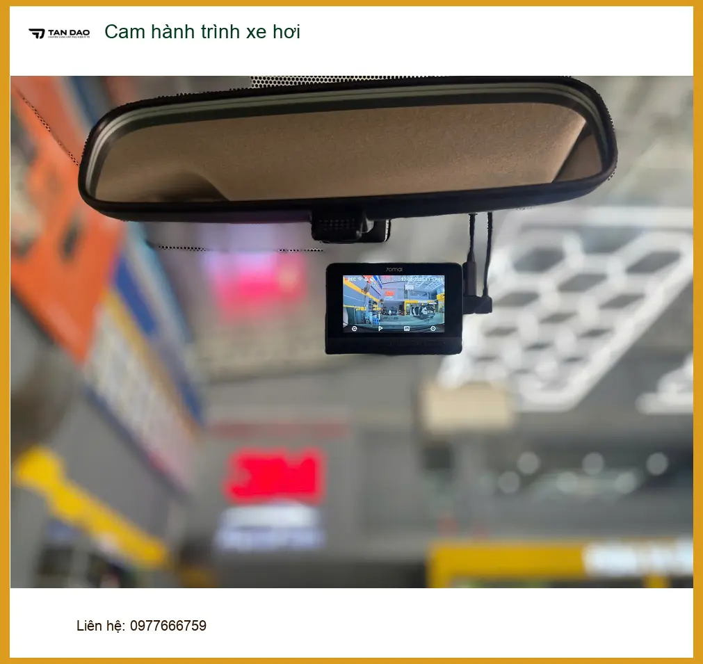 Anh Quân lắp Cam hành trình cho Kia Sorento tại Quận Thủ Đức an tâm di chuyển ảnh thực tế 5